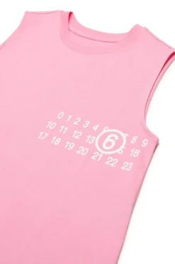 MM6 MAISON MARGIELA Copricostume smanicato con Numeric logo | Bambino Moda Mare | Swimwear
