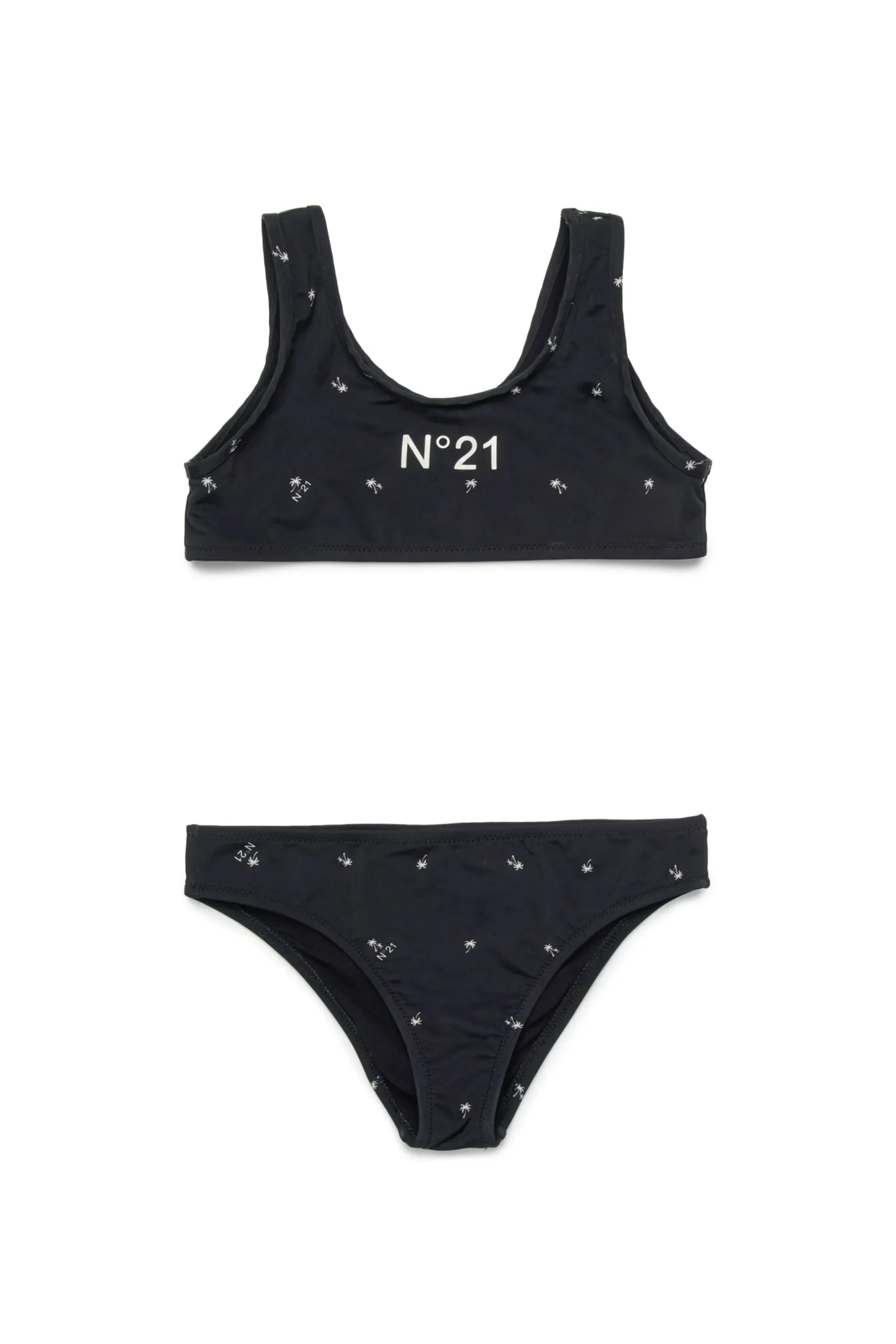 N°21 Costume bikini allover Palms | Bambino Moda Mare | Swimwear