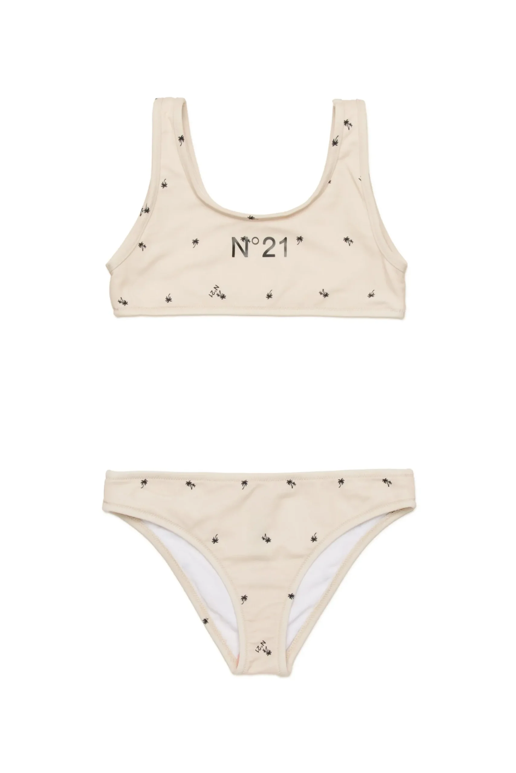 N°21 Costume bikini allover Palms | Bambino Moda Mare | Swimwear