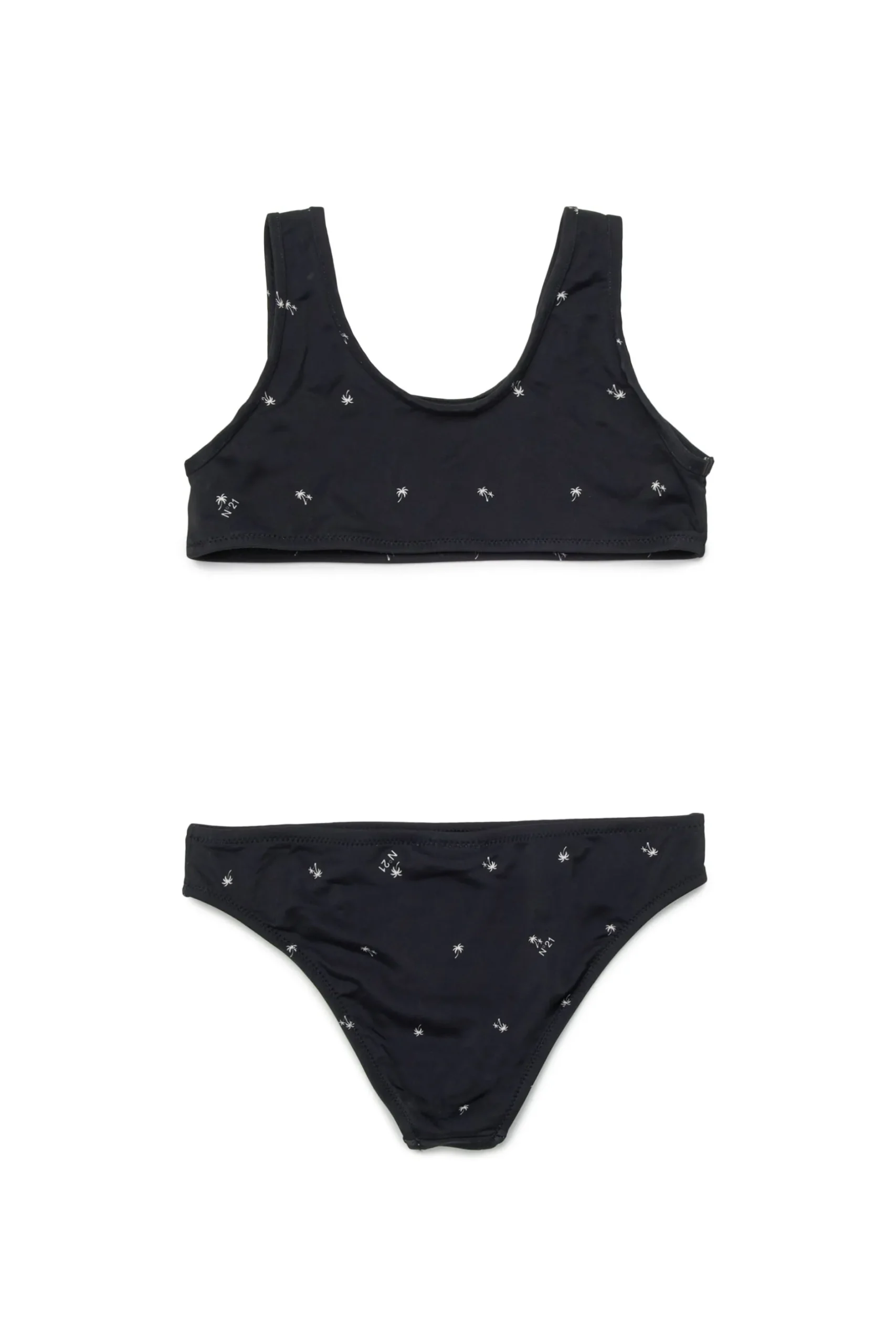 N°21 Costume bikini allover Palms | Bambino Moda Mare | Swimwear