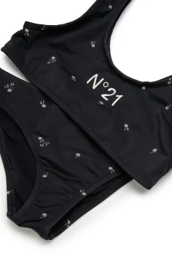 N°21 Costume bikini allover Palms | Bambino Moda Mare | Swimwear