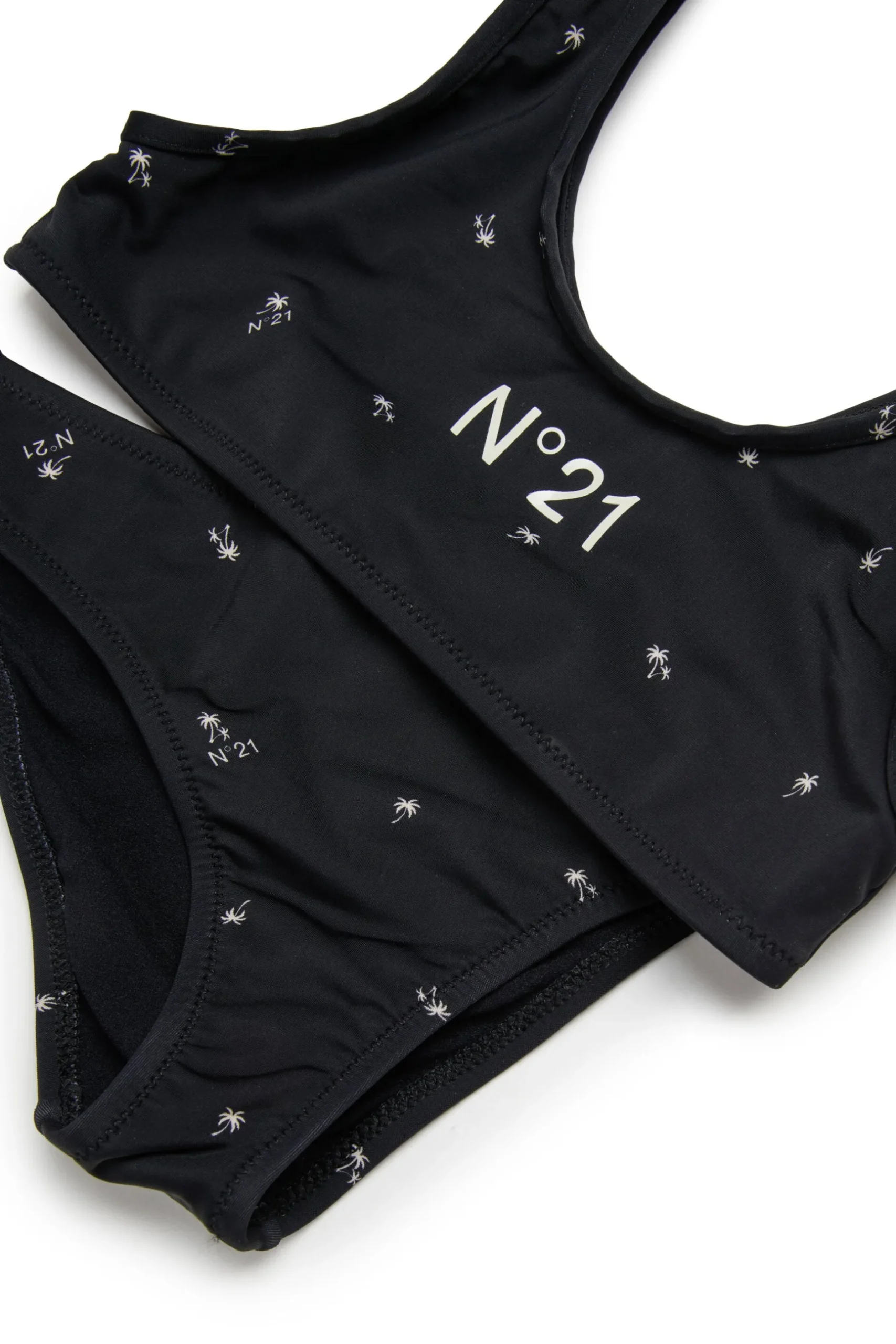 N°21 Costume bikini allover Palms | Bambino Moda Mare | Swimwear