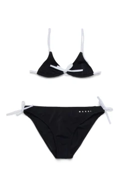 MARNI Costume bikini con logo istituzionale | Bambino Moda Mare | Swimwear