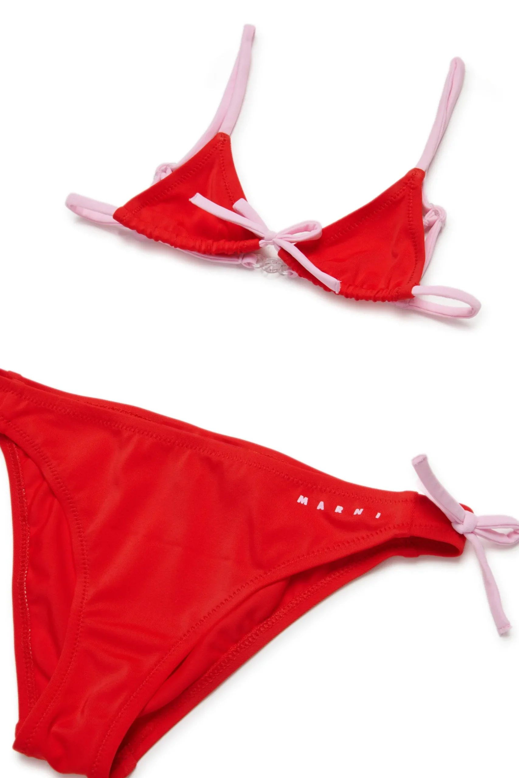 MARNI Costume bikini con logo istituzionale | Bambino Moda Mare | Swimwear