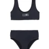 MM6 MAISON MARGIELA Costume bikini con Numeric logo | Bambino Moda Mare | Swimwear