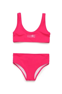 MM6 MAISON MARGIELA Costume bikini con Numeric logo | Bambino Moda Mare | Swimwear
