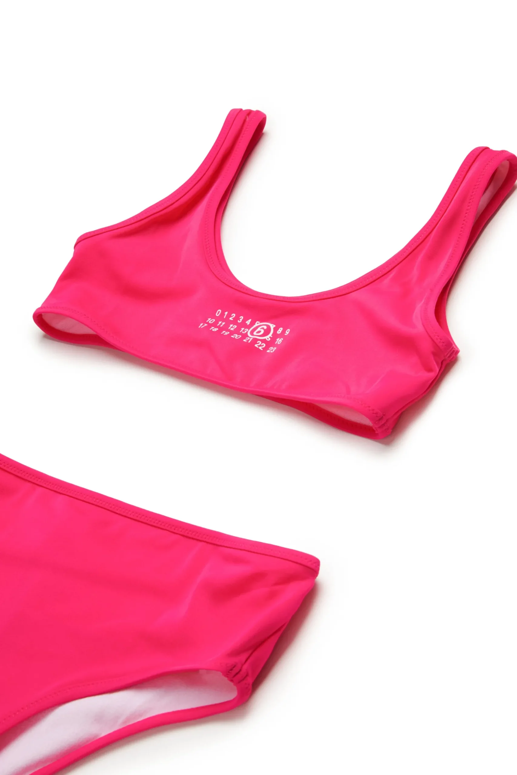 MM6 MAISON MARGIELA Costume bikini con Numeric logo | Bambino Moda Mare | Swimwear