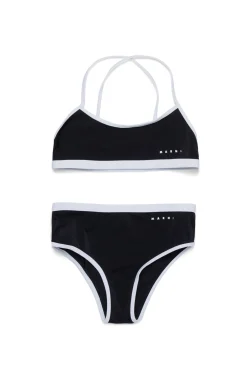 MARNI Costume bikini con spalline incrociate | Bambino Moda Mare | Swimwear