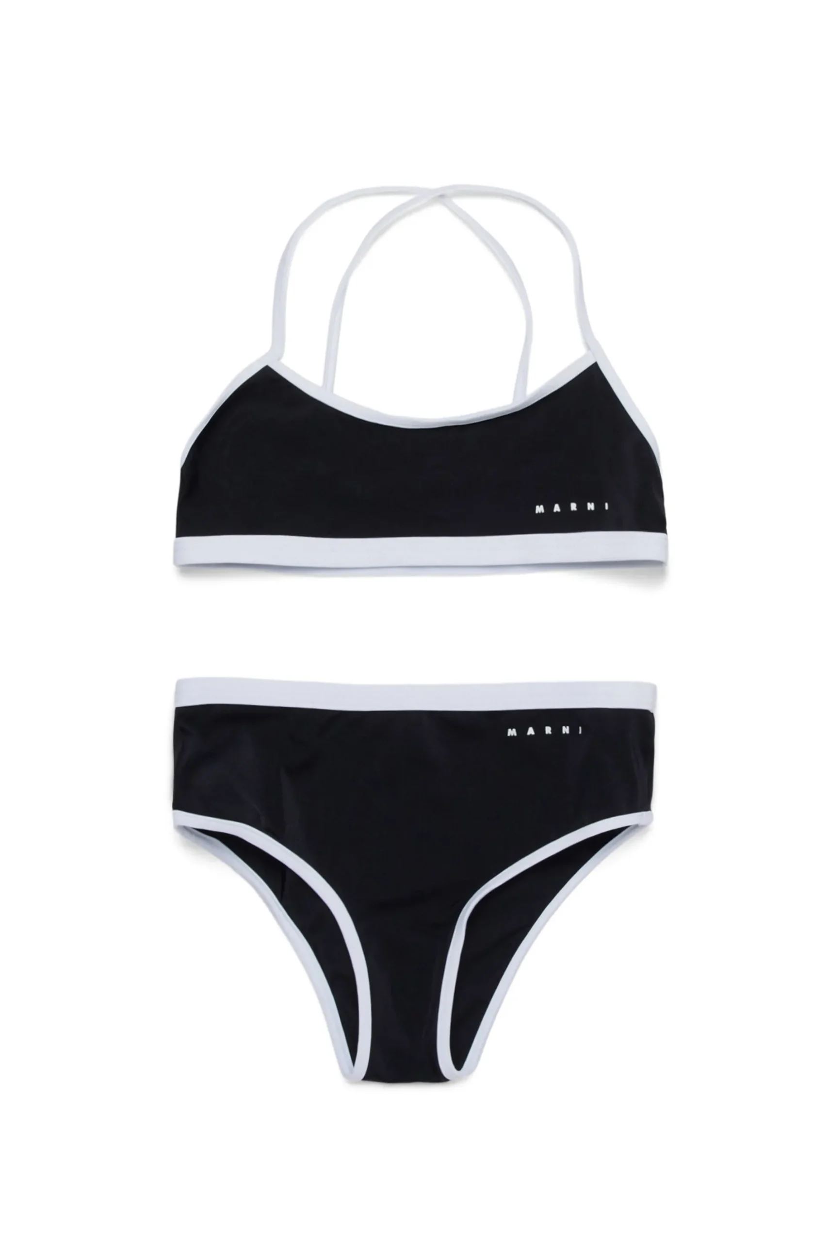 MARNI Costume bikini con spalline incrociate | Bambino Moda Mare | Swimwear