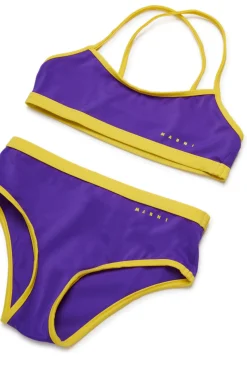 MARNI Costume bikini con spalline incrociate | Bambino Moda Mare | Swimwear