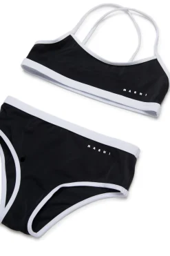 MARNI Costume bikini con spalline incrociate | Bambino Moda Mare | Swimwear