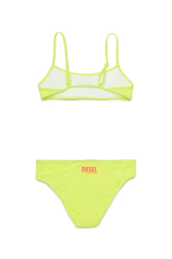 DIESEL Costume bikini fluo con logo istituzionale | Bambino Moda Mare | Swimwear