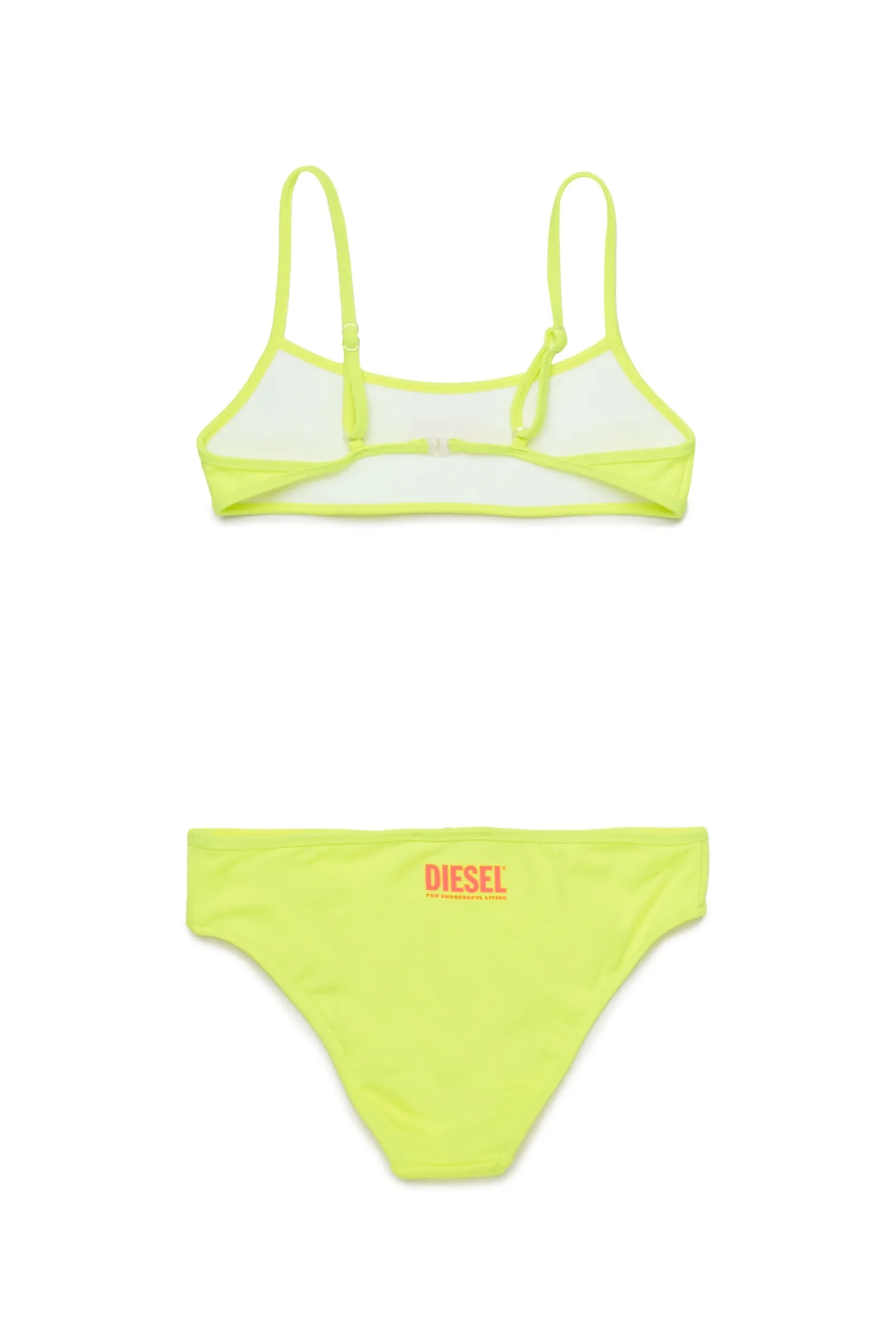 DIESEL Costume bikini fluo con logo istituzionale | Bambino Moda Mare | Swimwear