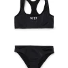 N°21 Costume bikini in lycra con logo | Moda Mare