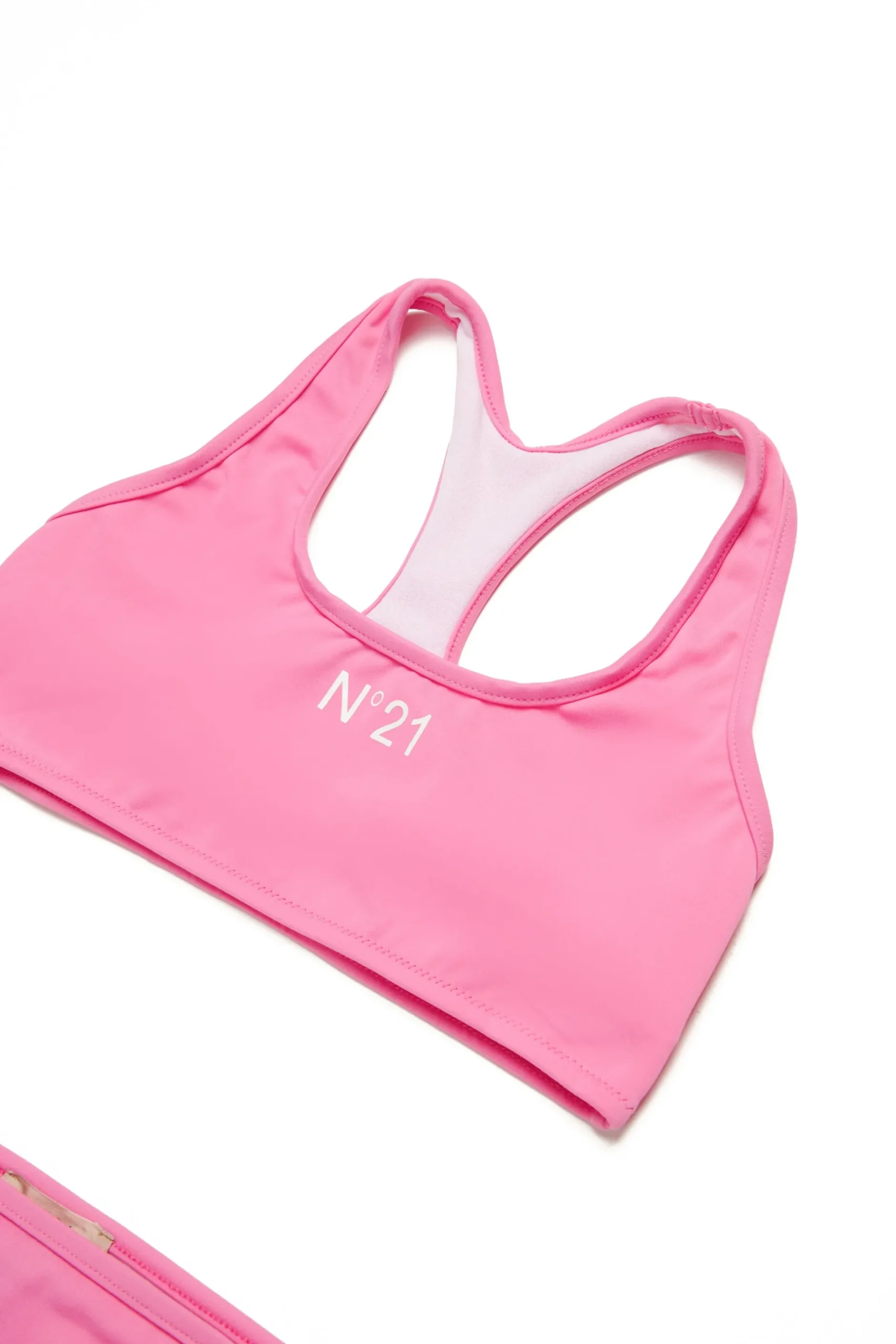 N°21 Costume bikini in lycra con logo | Bambino Moda Mare | Logomania