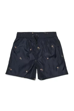 N°21 Costume boxer allover Palms | Bambino Swimwear | Swimwear