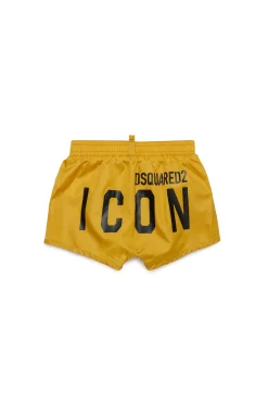 DSQUARED2 Costume boxer con logo ICON | Bambino Moda Mare | Logomania