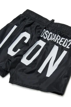 DSQUARED2 Costume boxer con logo ICON | Bambino Swimwear | Swimwear