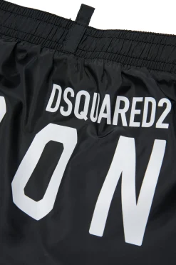 DSQUARED2 Costume boxer con logo ICON | Bambino Moda Mare | Logomania
