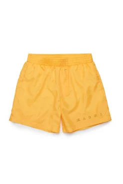 MARNI Costume boxer con logo Outline | Bambino Moda Mare | Swimwear