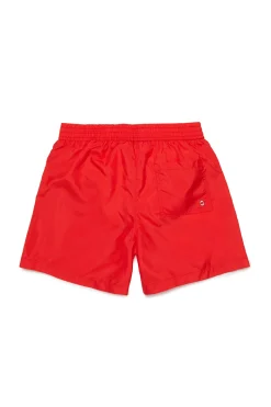 MARNI Costume boxer con logo Outline | Bambino Moda Mare | Swimwear