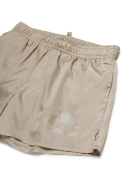 DSQUARED2 Costume boxer con Maple Leaf | Bambino Swimwear | Swimwear