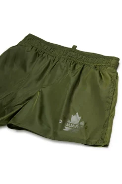 DSQUARED2 Costume boxer con Maple Leaf | Bambino Swimwear | Swimwear