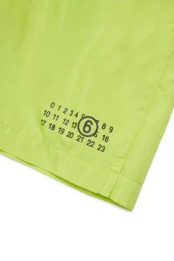 MM6 MAISON MARGIELA Costume boxer con Numeric logo | Bambino Moda Mare | Swimwear