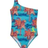 DIESEL Costume intero allover Hawaii | Bambino Moda Mare | Swimwear