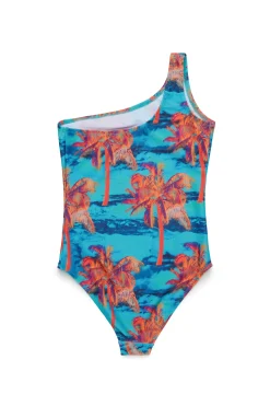DIESEL Costume intero allover Hawaii | Bambino Moda Mare | Swimwear