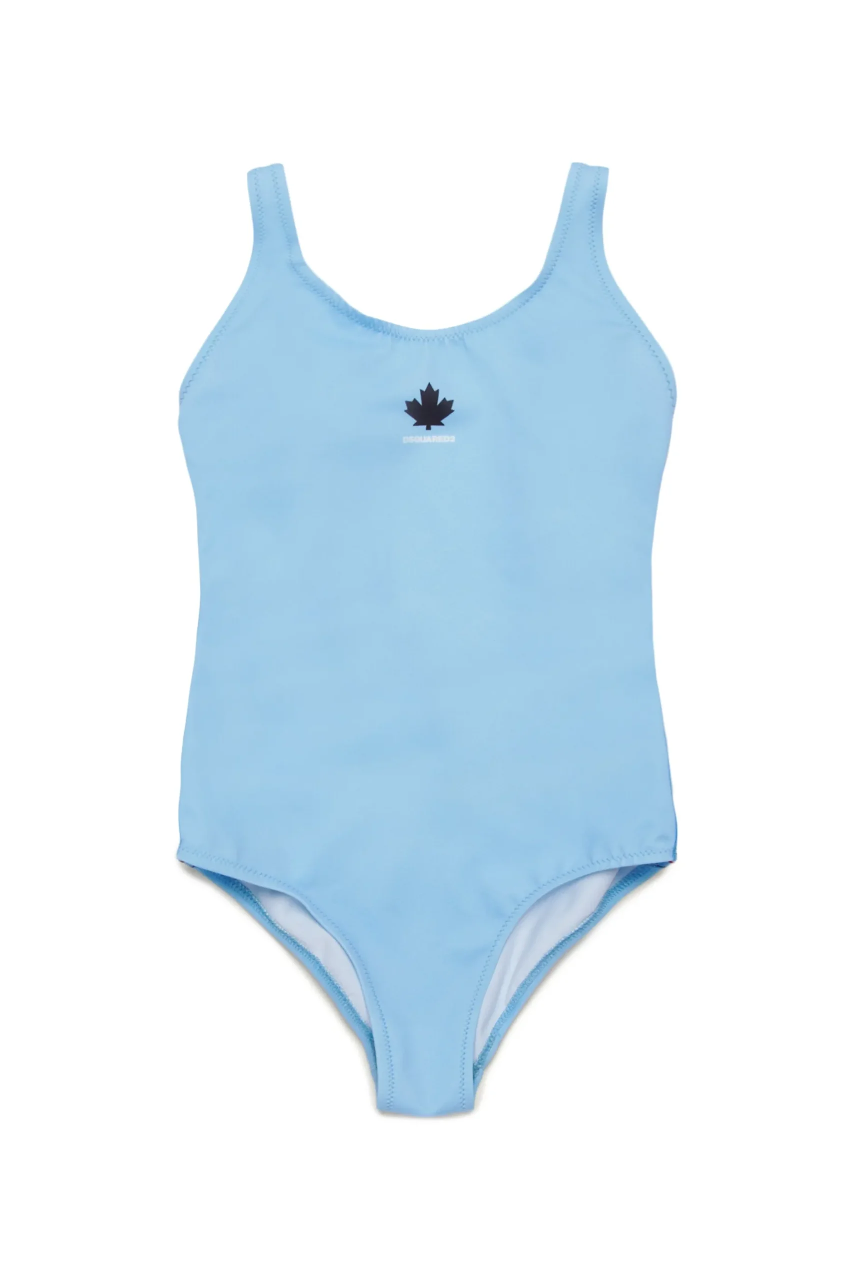 DSQUARED2 Costume intero con bande logate | Bambino Moda Mare | Swimwear