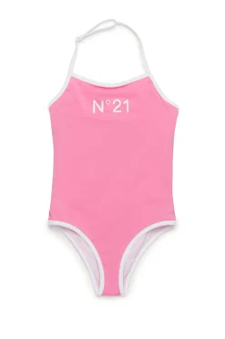 N°21 Costume intero con logo | Bambino Moda Mare | Logomania