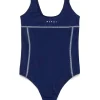 MARNI Costume intero con logo istituzionale | Bambino Moda Mare | Swimwear