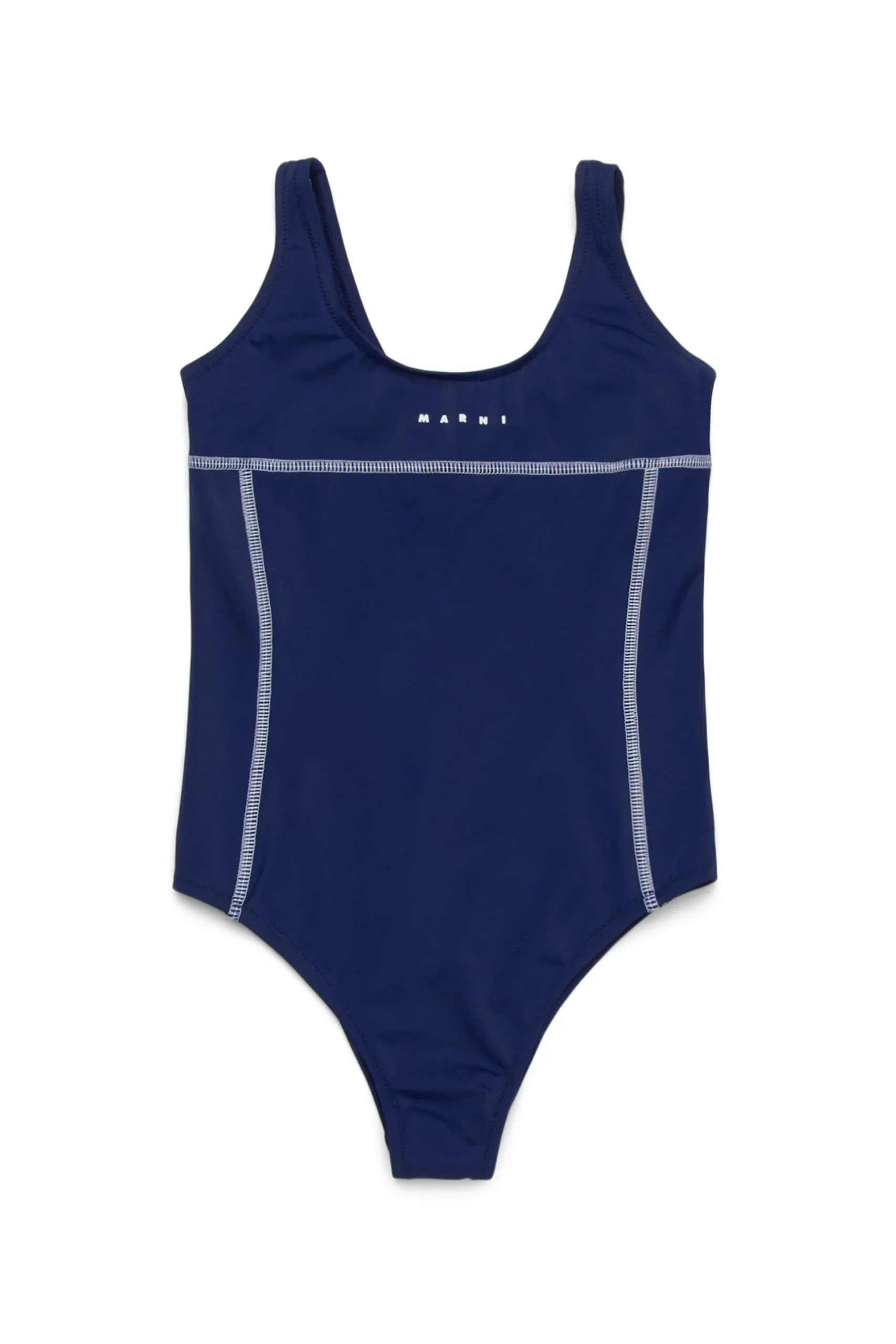 MARNI Costume intero con logo istituzionale | Bambino Moda Mare | Swimwear