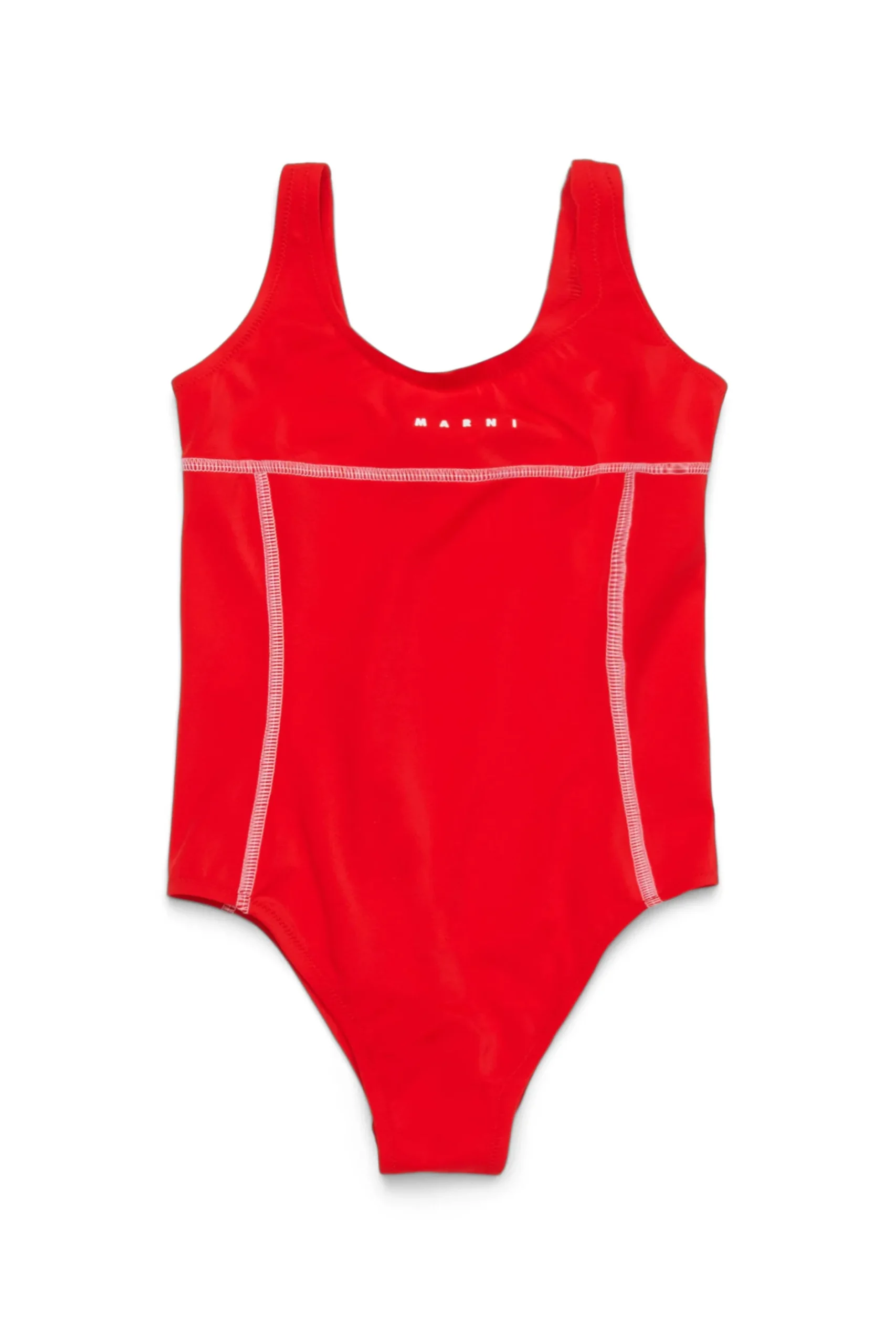 MARNI Costume intero con logo istituzionale | Bambino Moda Mare | Swimwear
