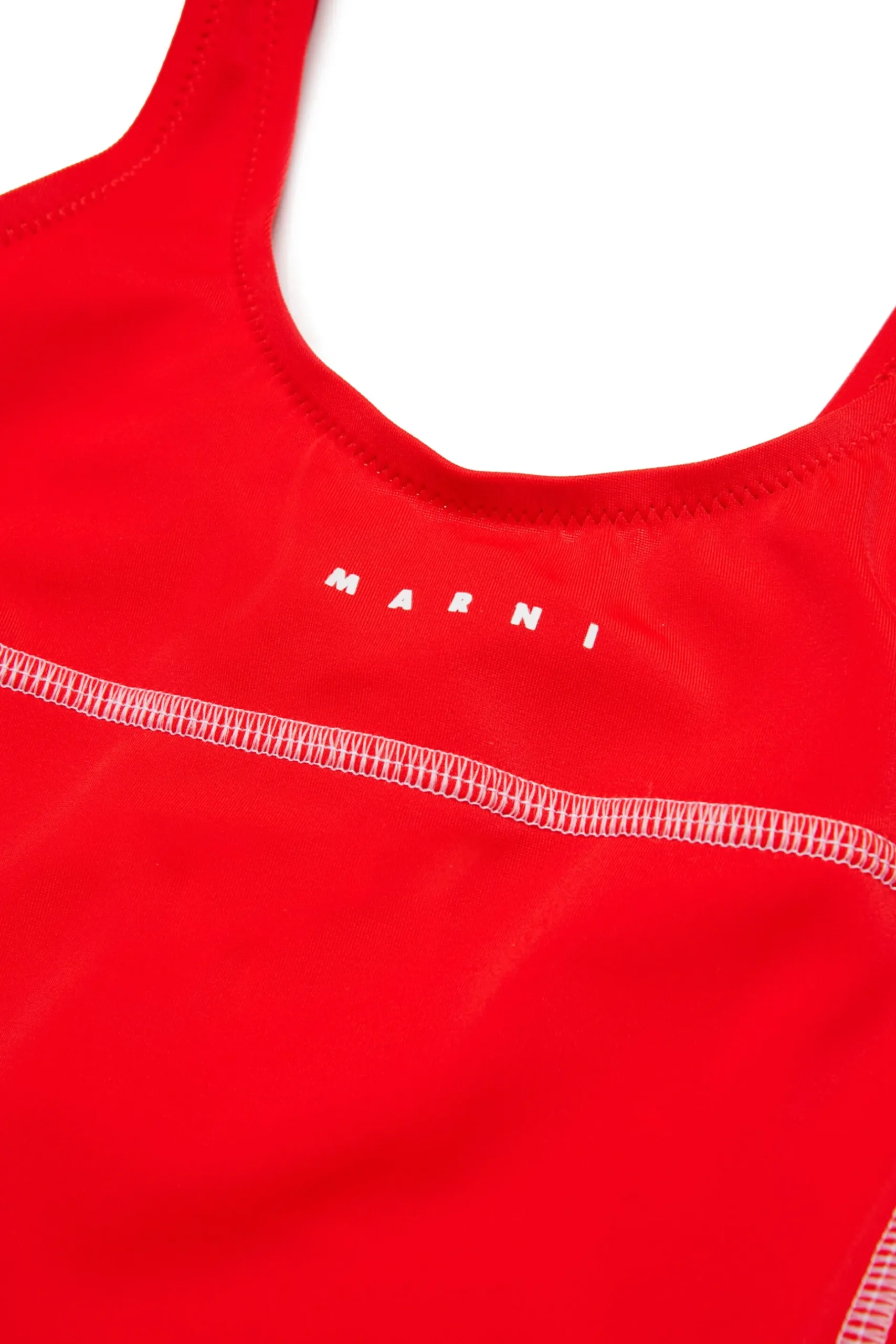MARNI Costume intero con logo istituzionale | Bambino Moda Mare | Swimwear