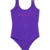 MARNI Costume intero con logo Outline | Bambino Moda Mare | Swimwear