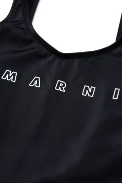 MARNI Costume intero con logo Outline | Bambino Moda Mare | Swimwear