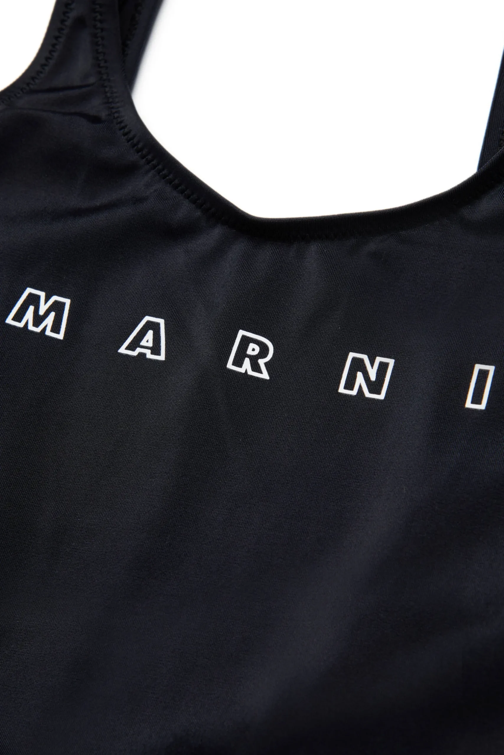 MARNI Costume intero con logo Outline | Bambino Moda Mare | Swimwear