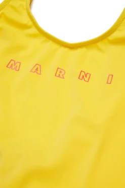 MARNI Costume intero con logo Outline | Bambino Moda Mare | Swimwear