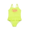 DIESEL Costume intero con ruche | Bambino Moda Mare | Oval D By Diesel