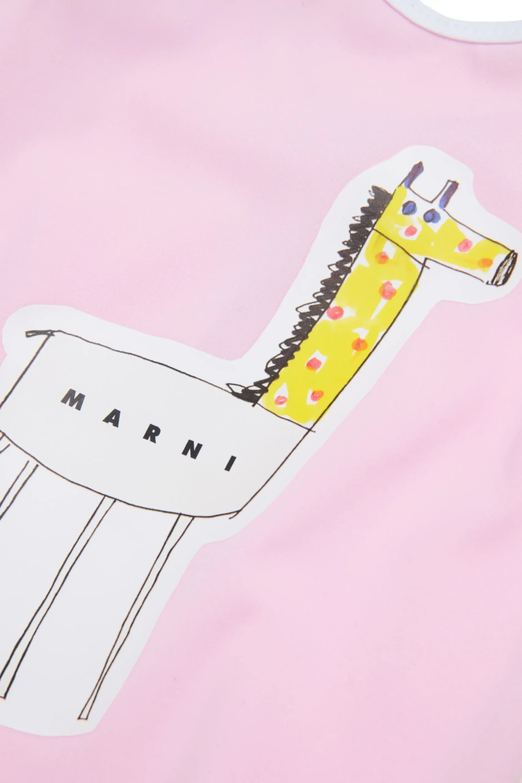 MARNI Costume intero in lycra con stampa giraffa | Bambino Moda Mare | Swimwear