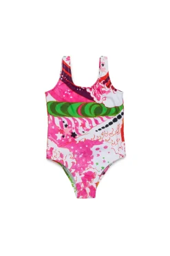DSQUARED2 Costume intero Psychedelic Dreams | Bambino Moda Mare | Swimwear
