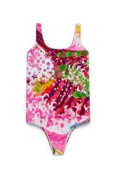 DSQUARED2 Costume intero Psychedelic Dreams | Bambino Moda Mare | Swimwear