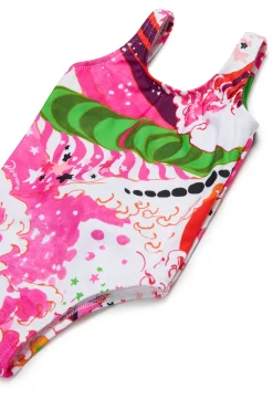 DSQUARED2 Costume intero Psychedelic Dreams | Bambino Moda Mare | Swimwear