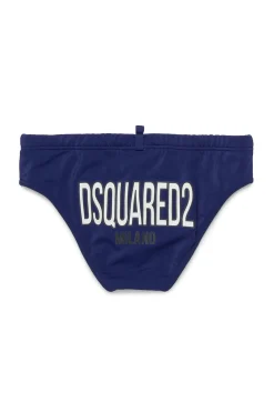 DSQUARED2 Costume slip con logo Milano | Bambino Logomania | Logomania