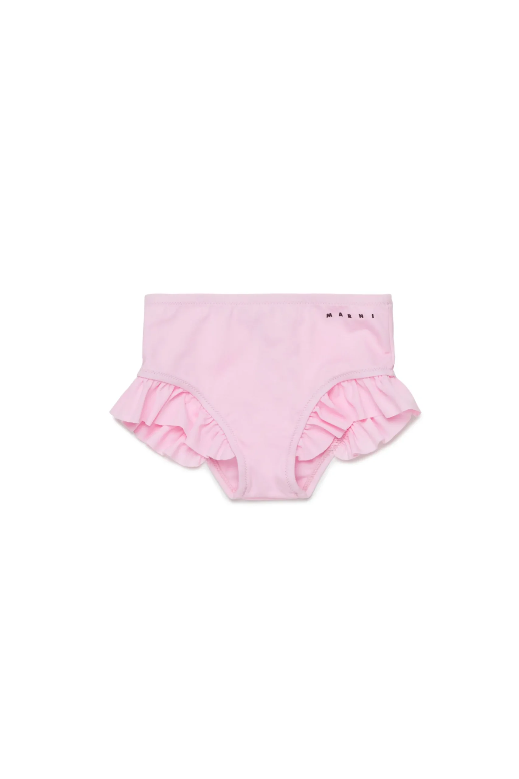 MARNI Costume slip in lycra con ruches | Bambino Moda Mare | Swimwear
