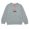 DIESEL Crewneck sweatshirt with D logo | Bambino Felpe | Felpe