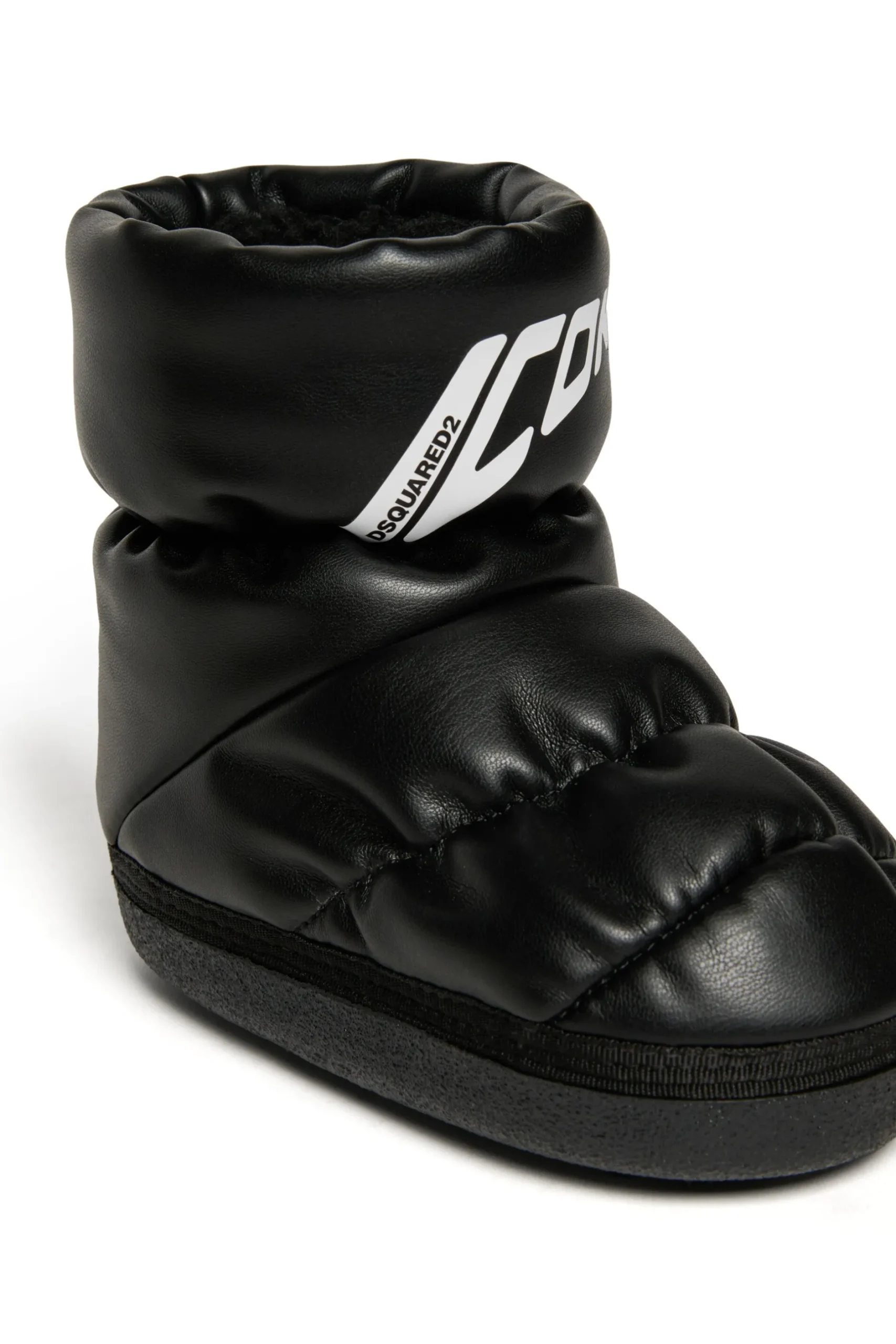 DSQUARED2 Faux leather snow boots | Bambino Stivali E Anfibi | Anfibi E Stivali