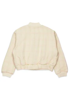 MARNI Felpa bomber con tulle allover Check | Felpe